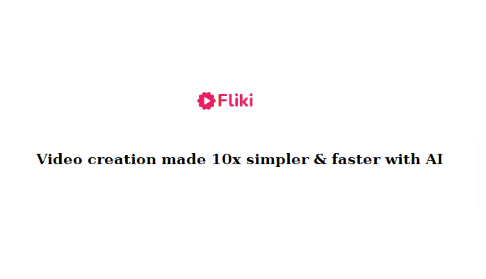 Fliki  Video creation made 10x simpler & faster with AI!
