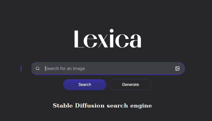 Lexica- The Stable Diffusion search engine.