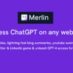 Use chat gpt anywhere using merlin