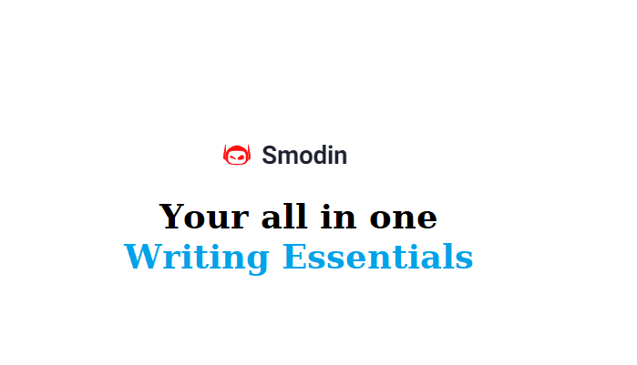 Smodin makes all writing essentials