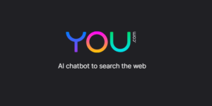 You AI based search engine
