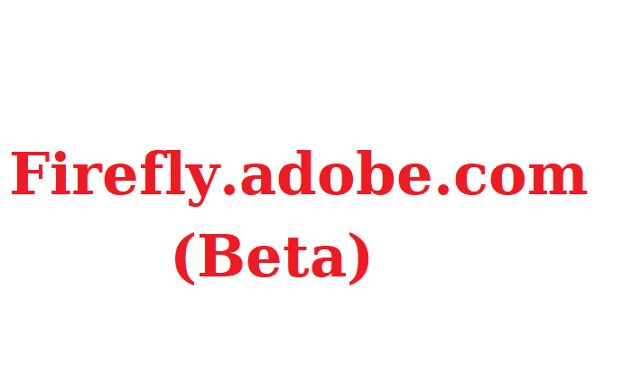 firfly.adobe.com - beta