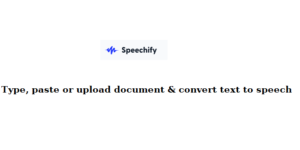 speechify: convert text to just like celerity voice