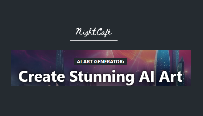 NightCafe: Unleashing AI Artistry – Your Portal to Creative Expression