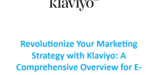 Klaviyo marketing automation