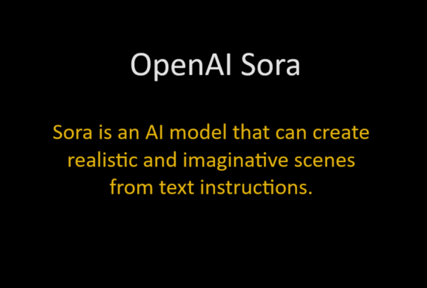 OpenAISora text to video