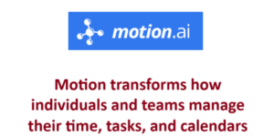 Project managment with Motion.AI