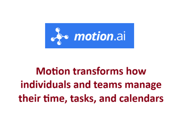 Transform project management with Motion.AI