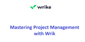 Project Management with Wrike