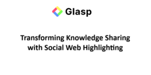 Glasp: social web highlighter