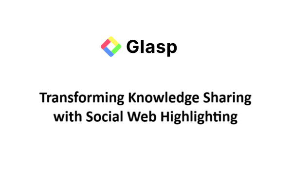 Glasp: social web highlighter