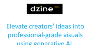 dzine.ai a design tool