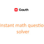 gouth ai Easy math solver