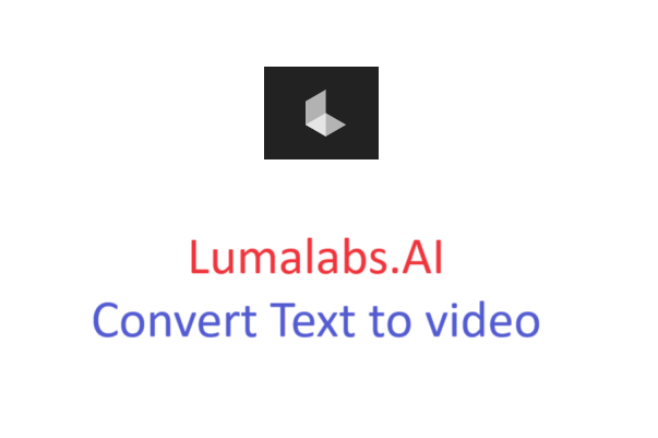 Lumalabs ai: Turn imagination to video