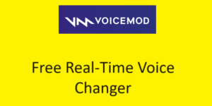 voicemod : realtime voice changer
