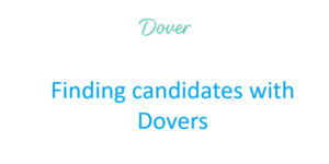 Find candidate with Dover AI