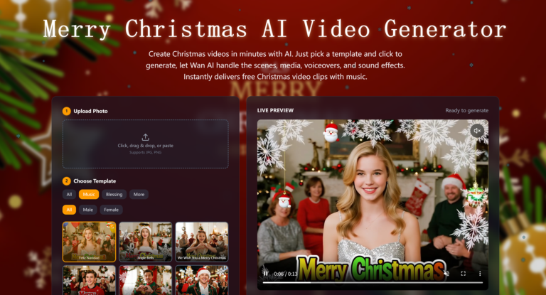 Wan AI Christmas: Transforming Holiday Video Creation with AI