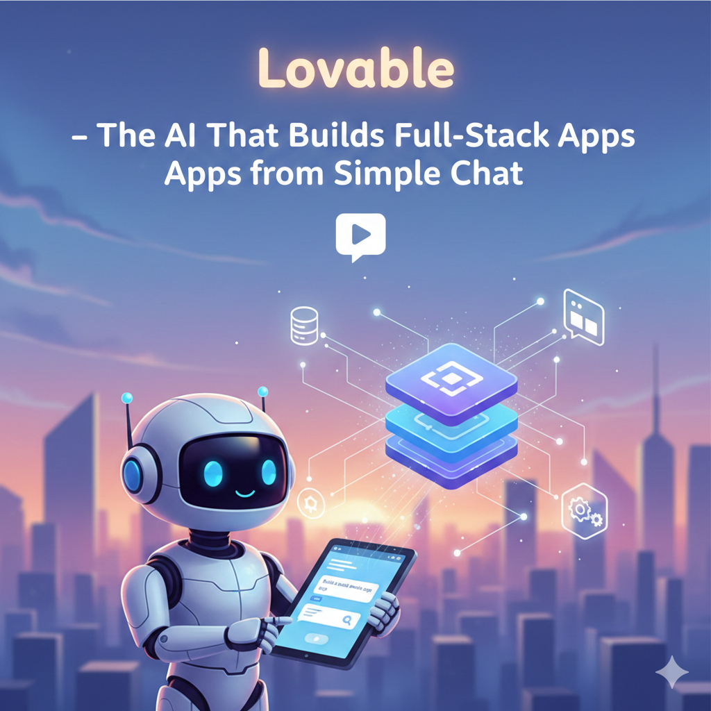 Lovable – The AI That Builds Full-Stack Apps from Simple Chat