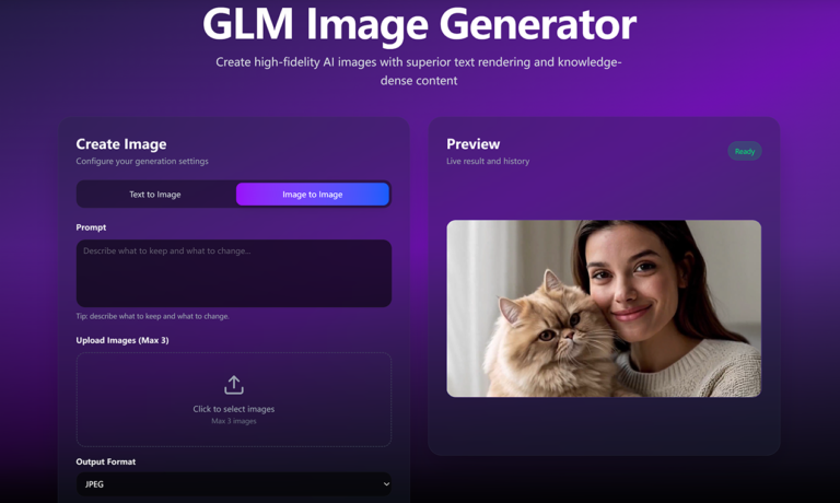 GLM Image: Advanced AI Image Generation for High-Fidelity Visuals and Precise Text Rendering