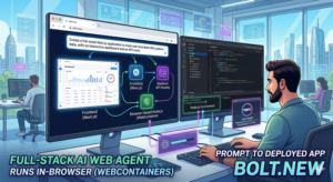 Bolt.new full-stack AI web agent